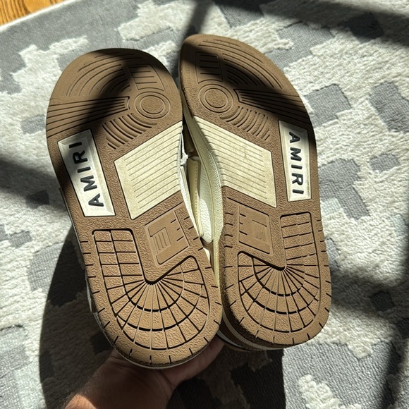 Amiri skel-top low brown US9 - Picture 6 of 6
